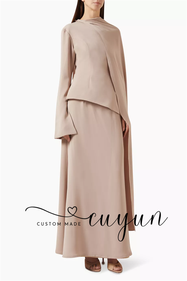 ชุดราตรีสีกากีแบบเรียบง่าย ควา - Women'S Formal Wear For A Wedding Guest บทวิจารณ์และราคา