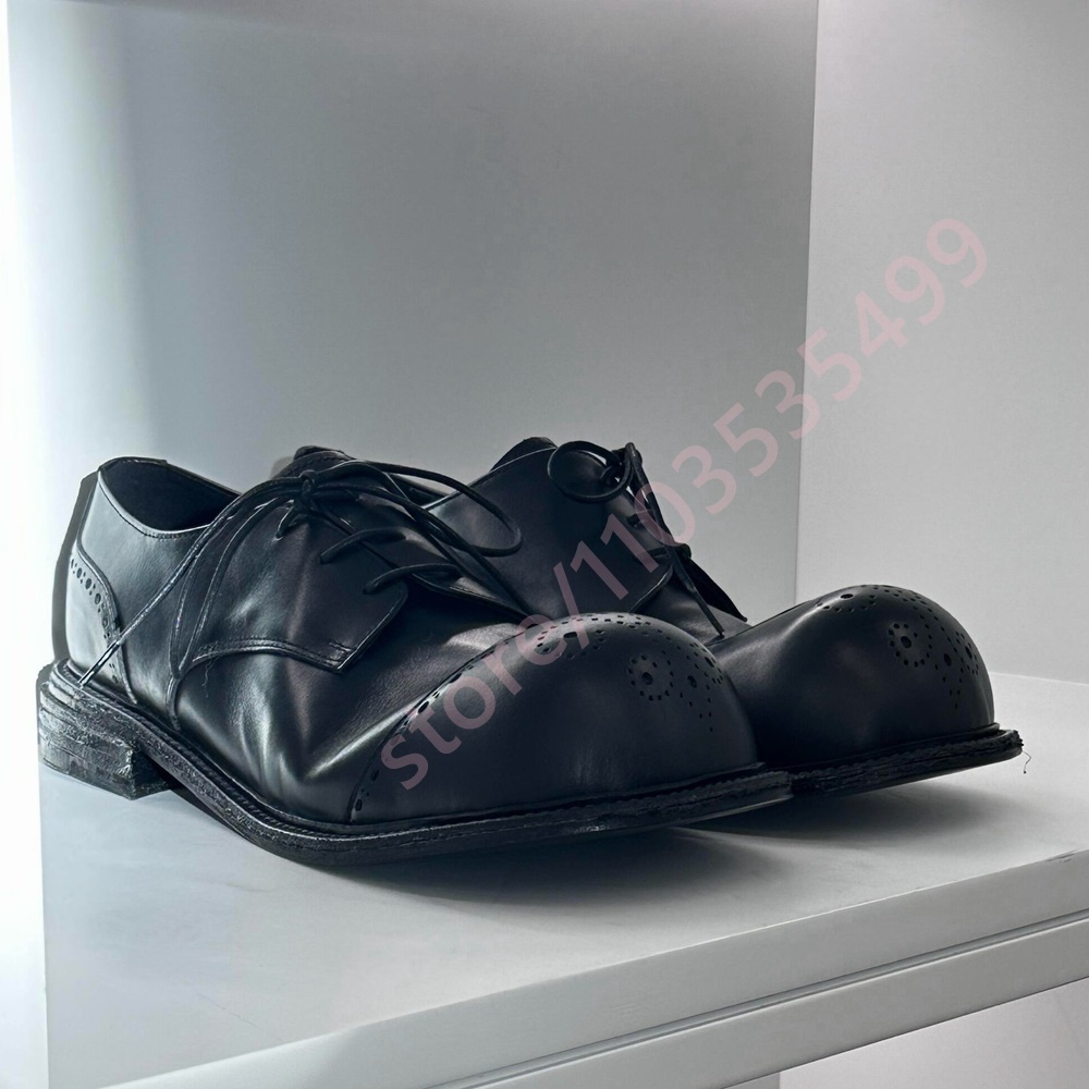 รองเท้าเดอร์บี้หนังสีดำสไตล์วิ - Formal Women Daily Wear Shoes บทวิจารณ์และราคา