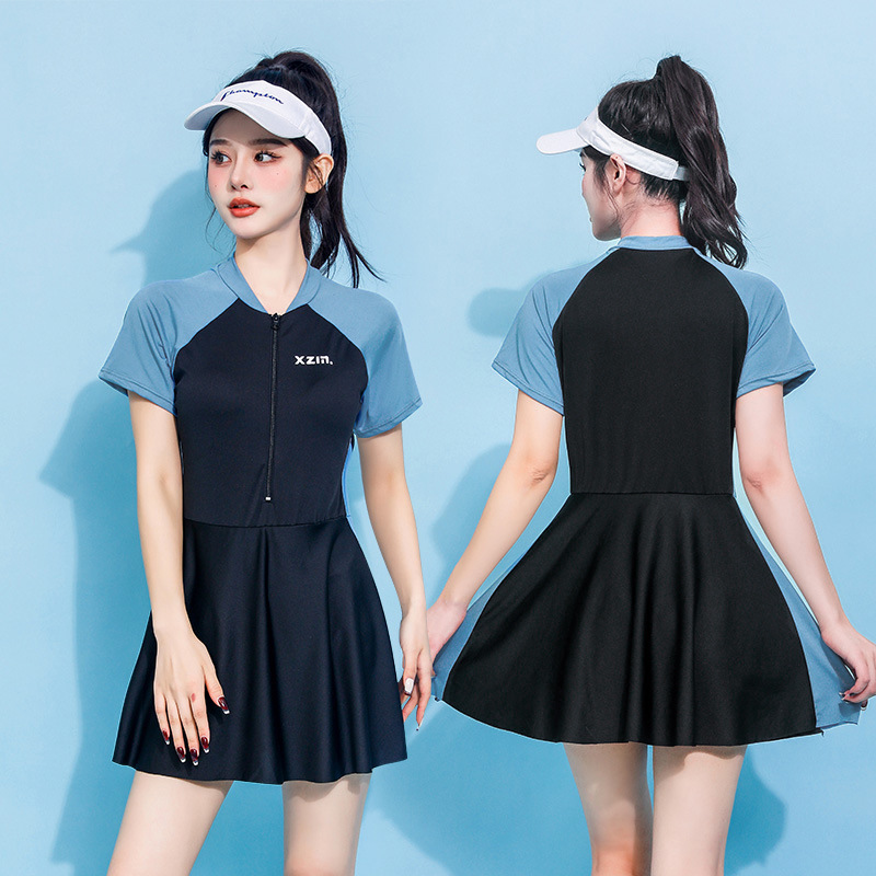 ชุดว่ายน้ำวันพีซแขนยาวสำหรับผู - Young Women'S Formal Wear บทวิจารณ์และราคา