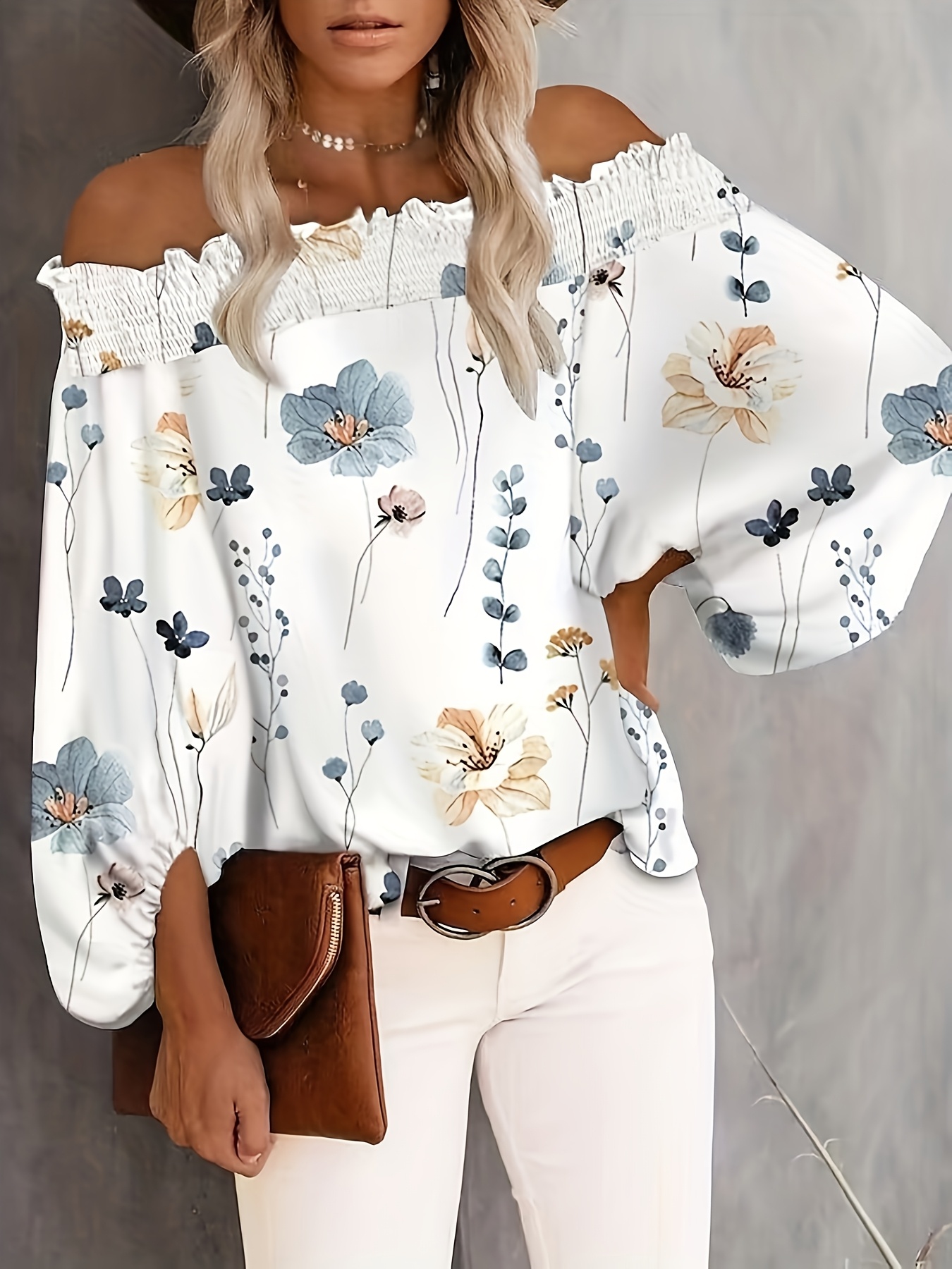 เสื้อเบลาส์แฟชั่นไซส์ใหญ่สำหรั - Women'S Formal Wear Blouse บทวิจารณ์และราคา