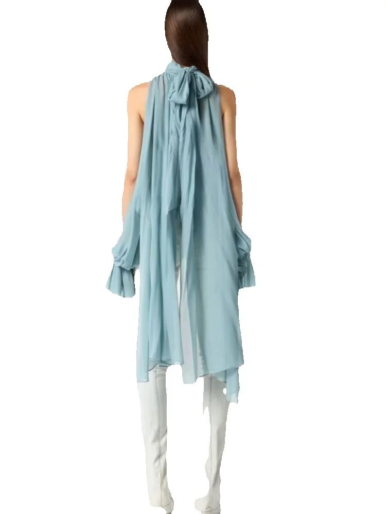 2025 ฤดูร้อนผู้หญิงVINTAGEโปร่ - Women'S Formal Wear Blouse บทวิจารณ์และราคา