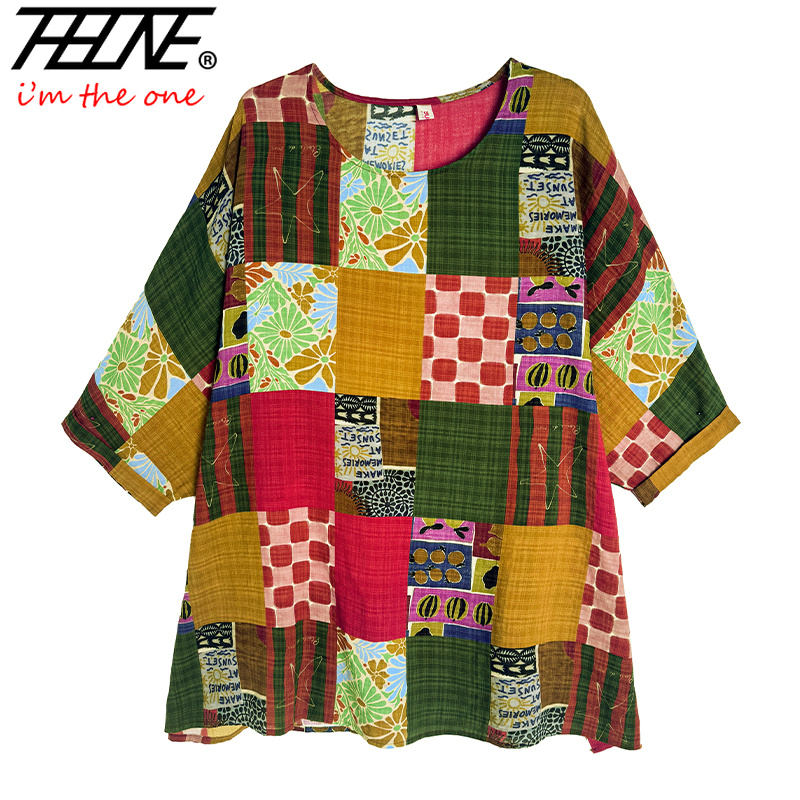 เสื้อเชิ้ตผู้หญิง THHONE ลายพิ - Women'S Formal Wear Blouse บทวิจารณ์และราคา