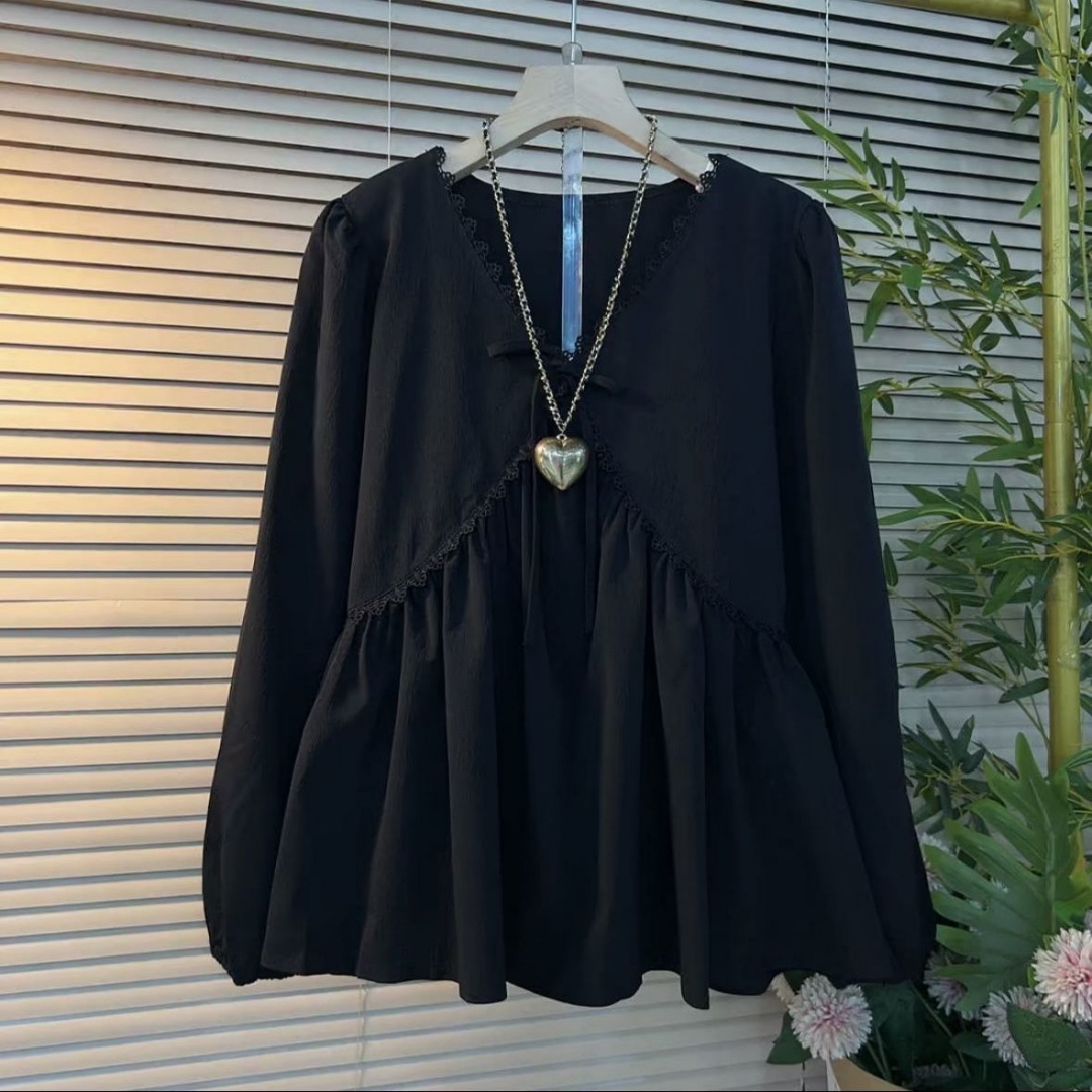 เสื้อผ้าสตรีขนาดบวก ฤดูใบไม้ผล - Women'S Formal Wear Blouse บทวิจารณ์และราคา