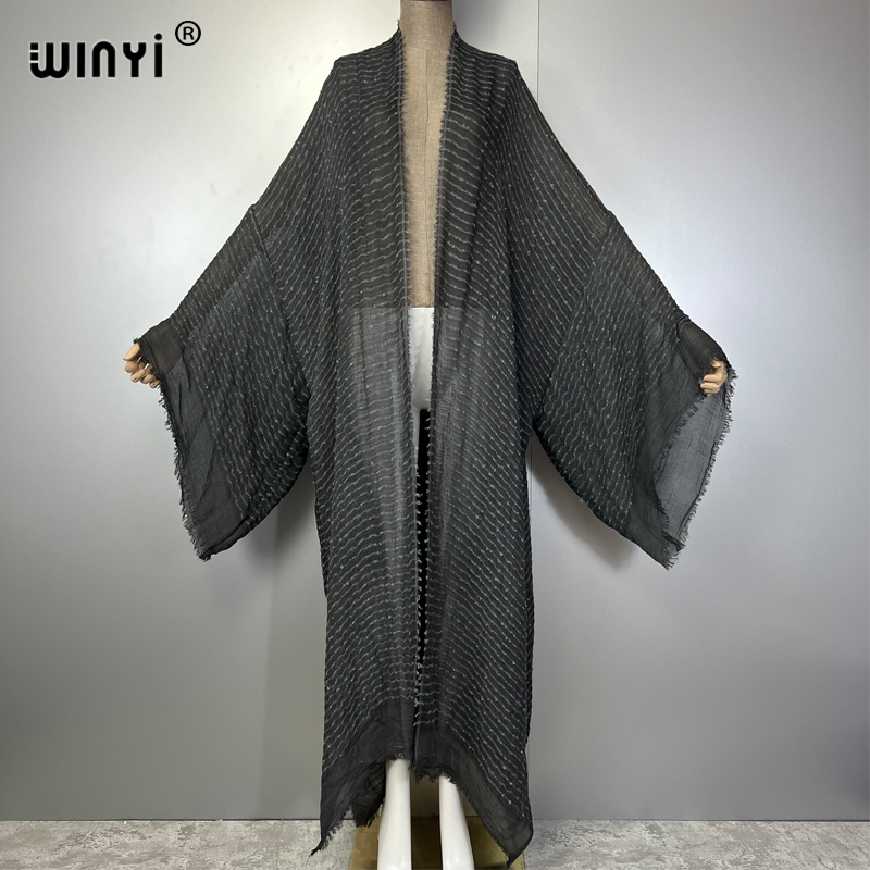 WINYI เรขาคณิตพิมพ์กิโมโน kaft - Young Women'S Formal Wear บทวิจารณ์และราคา