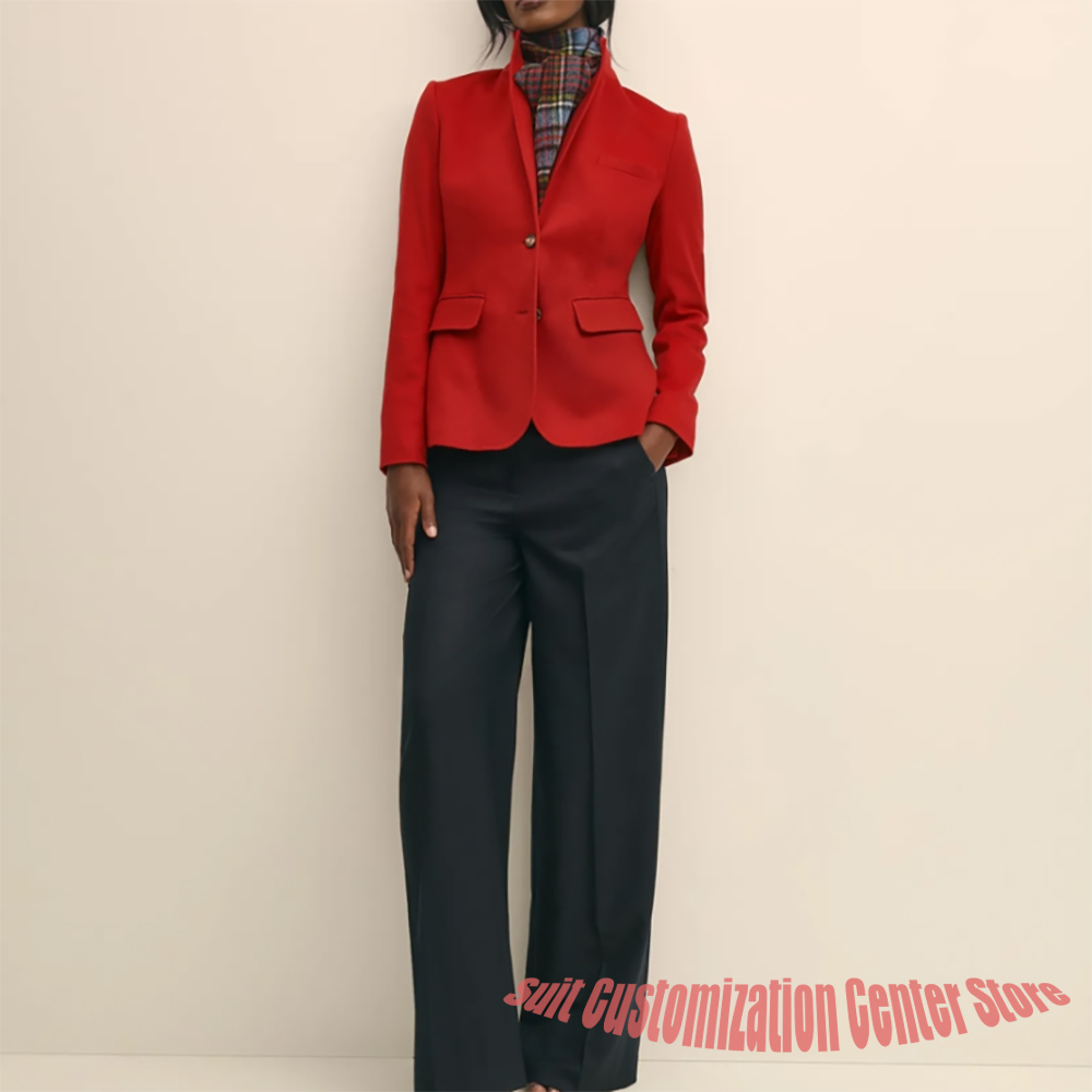 ชุดเสื้อผ้าขนสัตว์สีกรมท่าสำหร - Women'S Office Formal Wear For Ladies บทวิจารณ์และราคา