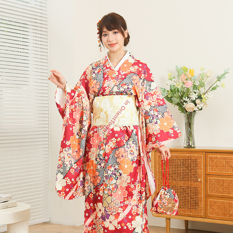 ชุดกิโมโนญี่ปุ่นสำหรับผู้หญิง  - Women Formal Wear Ethnic บทวิจารณ์และราคา