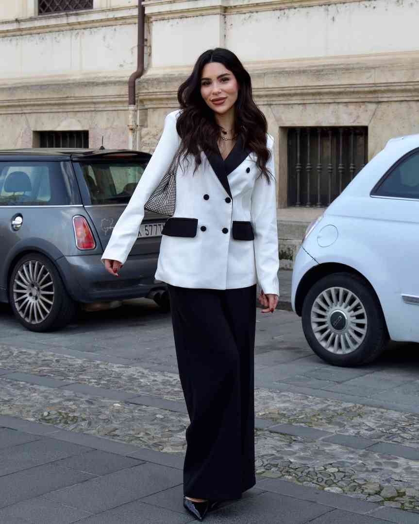 ชุดสูทผู้หญิงสมัยใหม่ 2 ชิ้น เ - Women Formal Wear With Blazer บทวิจารณ์และราคา
