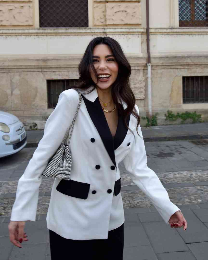 ชุดสูทผู้หญิงสมัยใหม่ 2 ชิ้น เ - Women Formal Wear With Blazer บทวิจารณ์และราคา