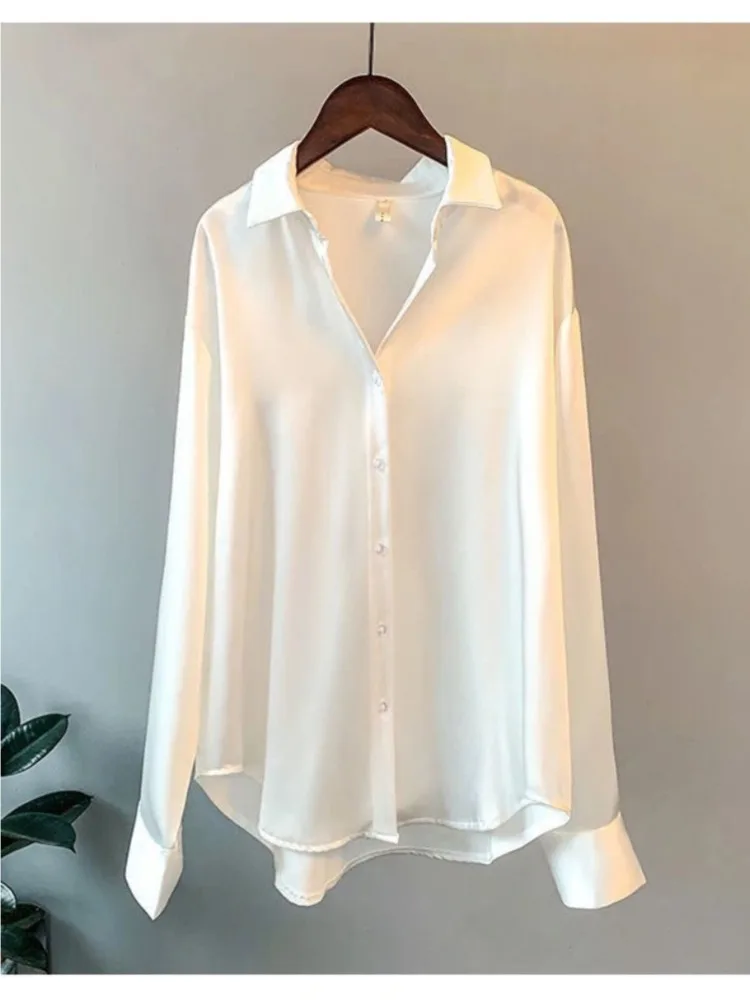 PLUS ขนาดลําลองผู้หญิงผ้าไหมเส - Women'S Formal Wear Blouse บทวิจารณ์และราคา