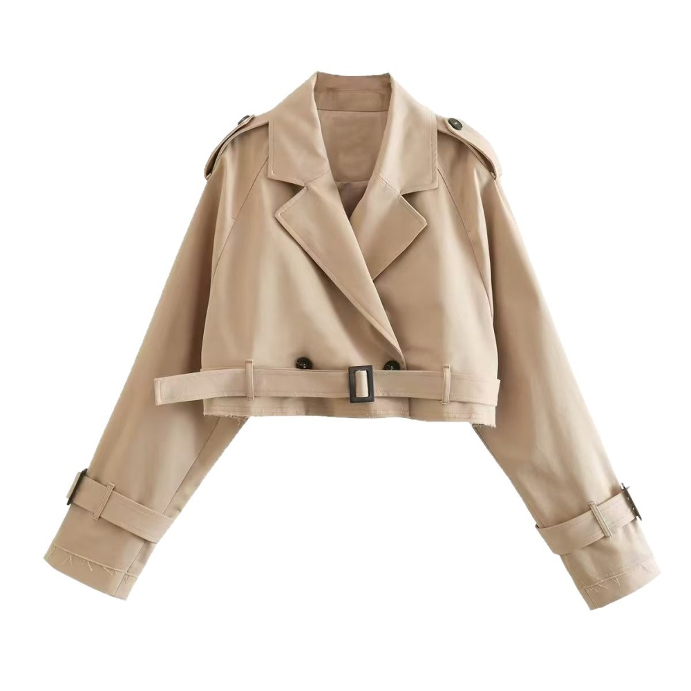 Autumn Spring Women Trench Coa - Trench Coat Formal บทวิจารณ์และราคา