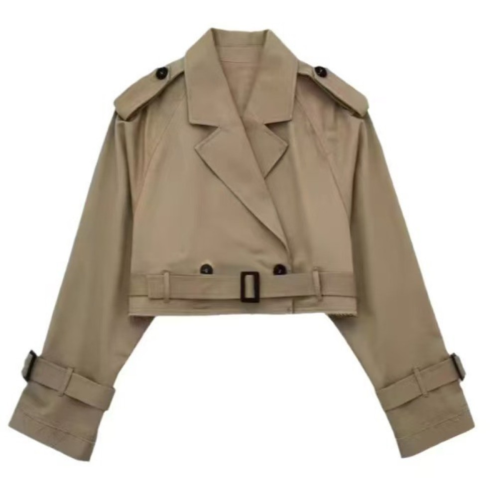 Autumn Spring Women Trench Coa - Trench Coat Formal บทวิจารณ์และราคา