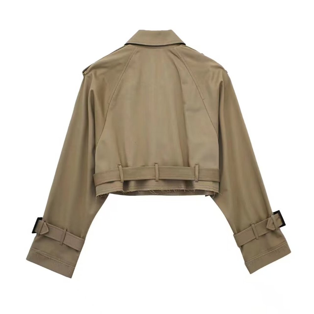 Autumn Spring Women Trench Coa - Trench Coat Formal บทวิจารณ์และราคา