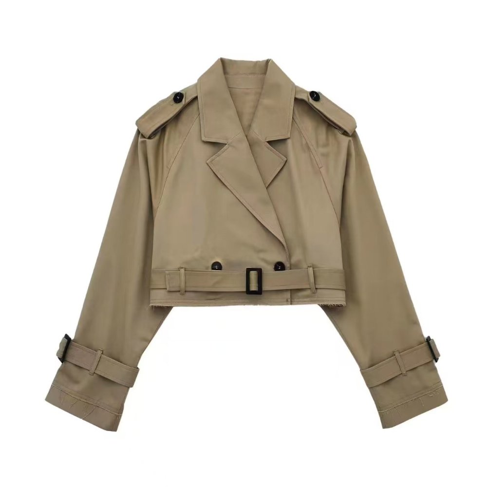 Autumn Spring Women Trench Coa - Trench Coat Formal บทวิจารณ์และราคา
