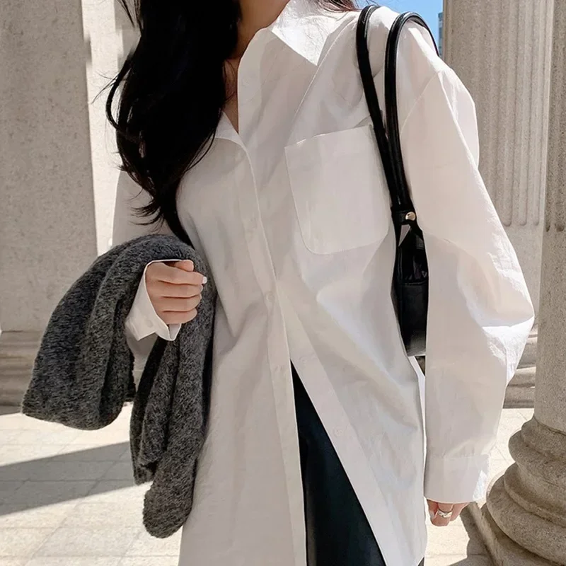 เสื้อเชิ้ตผู้หญิงไซส์ใหญ่ แขนย - Women'S Formal Wear Blouse บทวิจารณ์และราคา