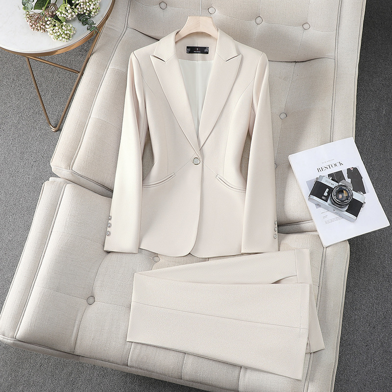 ชุดสูททำงานผู้หญิงแบบ 2 ชิ้น ส - Women Formal Wear With Black Blazer บทวิจารณ์และราคา