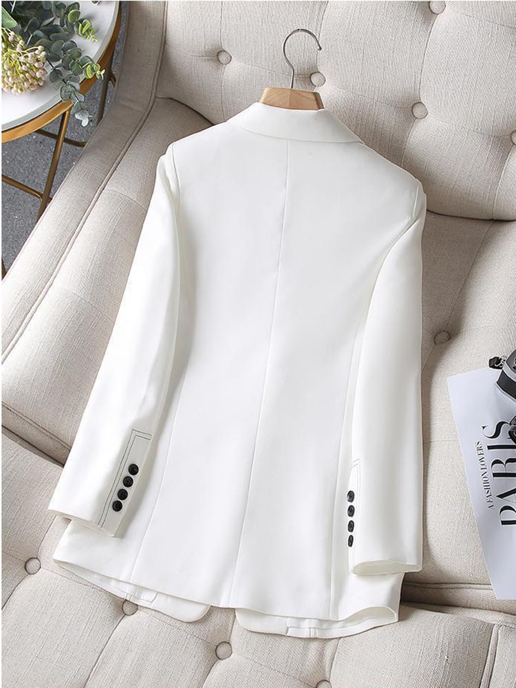 เสื้อเบลเซอร์แฟชั่นใหม่สำหรับผ - Women Formal Wear With Black Blazer บทวิจารณ์และราคา