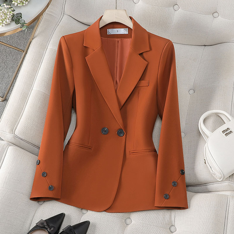 2025 ฤดูใบไม้ผลิใหม่ฤดูใบไม้ร่ - Women Formal Wear With Black Blazer บทวิจารณ์และราคา