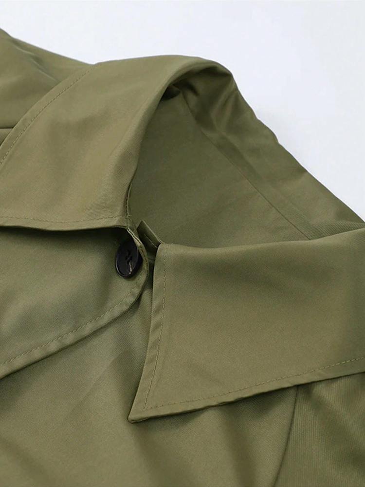 เสื้อโค้ทเทรนช์โค้ทผ้าลายสก็อต - Trench Coat Formal บทวิจารณ์และราคา