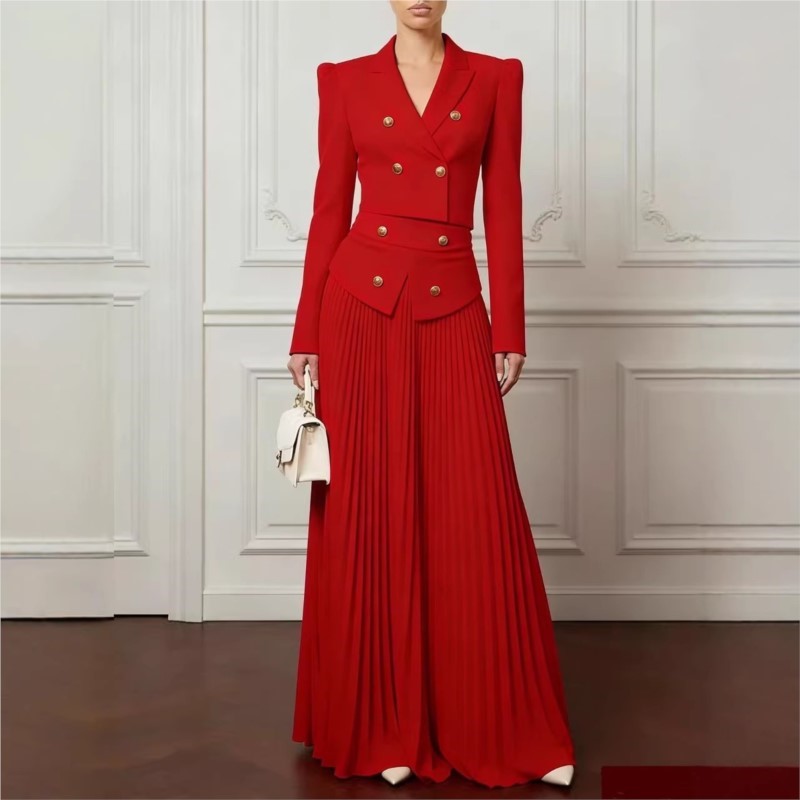 ชุดสูท 2 ชิ้น ดีไซน์หรูหรา เสื - Women'S Formal Wear Suits บทวิจารณ์และราคา