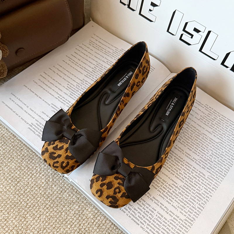 รองเท้าบัลเล่ต์หนังกลับหลากสีส - Formal Women Daily Wear Shoes บทวิจารณ์และราคา