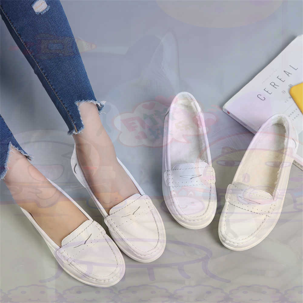 Soft SLIP-ON สตรีขนาดใหญ่รองเท - Women Formal Wear Types บทวิจารณ์และราคา