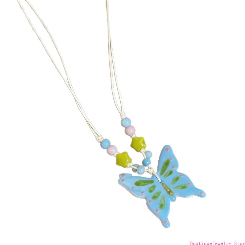 E1PE Stylish Butterfly Charm ส - Women Formal Wear Ethnic บทวิจารณ์และราคา