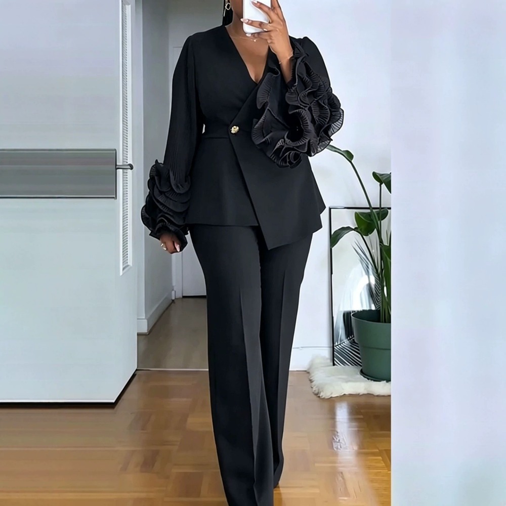 ชุดสูทกางเกง 2 ชิ้นสำหรับผู้หญ - Women'S Formal Wear Suits บทวิจารณ์และราคา
