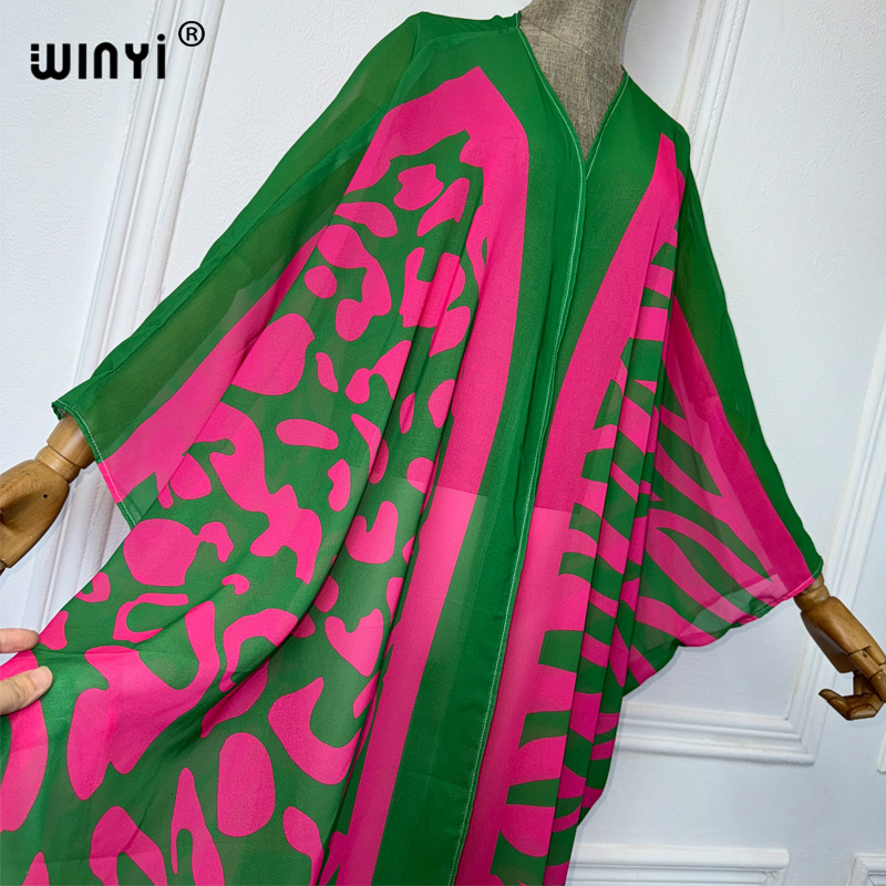 WINYI Africa ชุดกิโมโนลายโบฮีเ - Young Women'S Formal Wear บทวิจารณ์และราคา