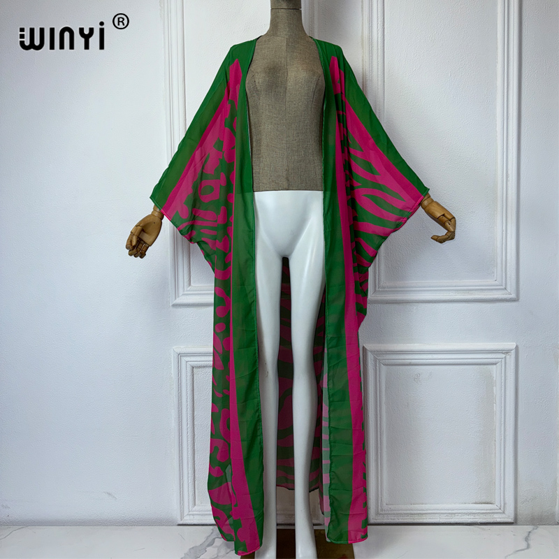 WINYI Africa ชุดกิโมโนลายโบฮีเ - Young Women'S Formal Wear บทวิจารณ์และราคา