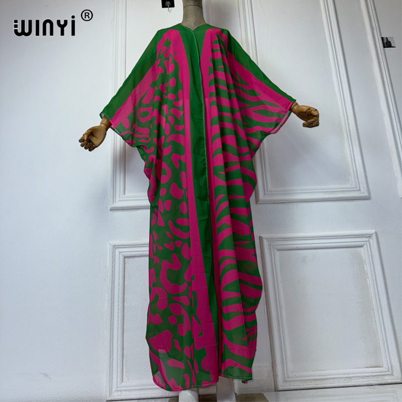 WINYI Africa ชุดกิโมโนลายโบฮีเ - Young Women'S Formal Wear บทวิจารณ์และราคา