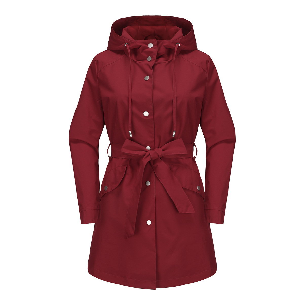 แจ็กเก็ตกันน้ำมีฮู้ดสำหรับผู้ห - Trench Coat Formal บทวิจารณ์และราคา