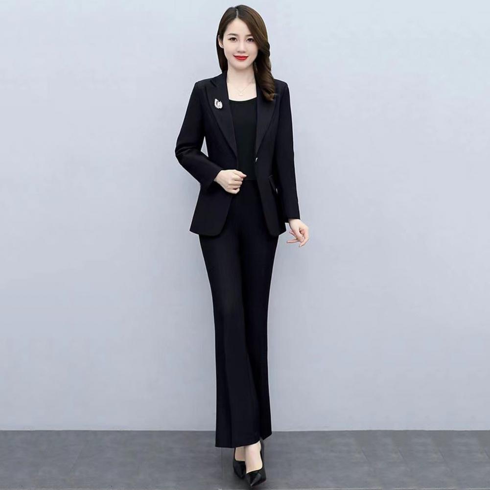 ชุดสูทผู้หญิง 2 ชิ้น/เซ็ต เสื้ - Women'S Office Formal Wear For Ladies บทวิจารณ์และราคา