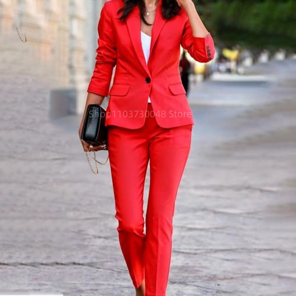 แฟชั่นชุดสูทสตรีสำหรับออฟฟิศ เ - Women'S Office Formal Wear For Ladies บทวิจารณ์และราคา