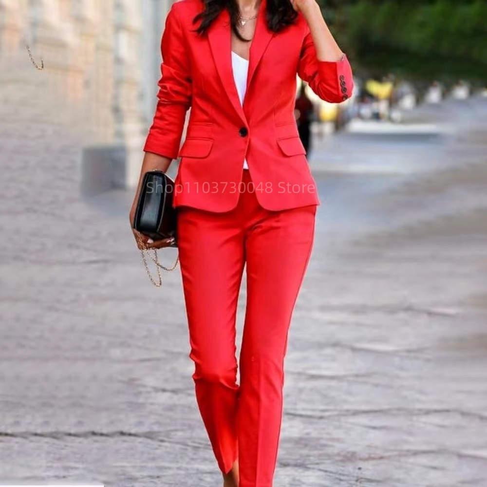 แฟชั่นชุดสูทสตรีสำหรับออฟฟิศ เ - Women'S Office Formal Wear For Ladies บทวิจารณ์และราคา
